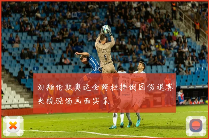 刘翔伦敦奥运会跨栏摔倒因伤退赛央视现场画面实录